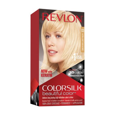 Revlon ColorSilk Beautiful Blonde #03 - Ammonia-Free Permanent Hair Color - ANNS BEAUTY SUPPLY